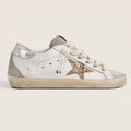 New Second-Generation Distressed Leather Sneakers 1026042111