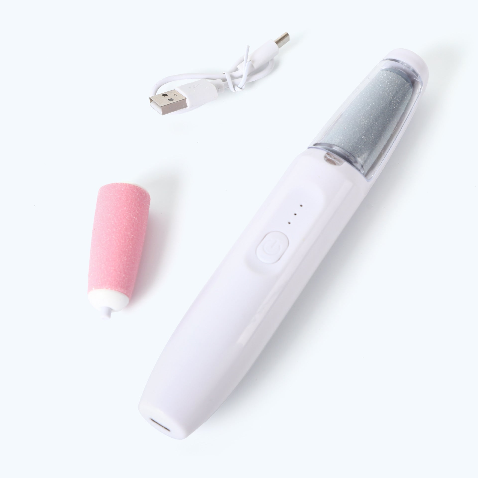 Rechargeable Electric Foot File – Smooth Heels, Anytime Anywhere