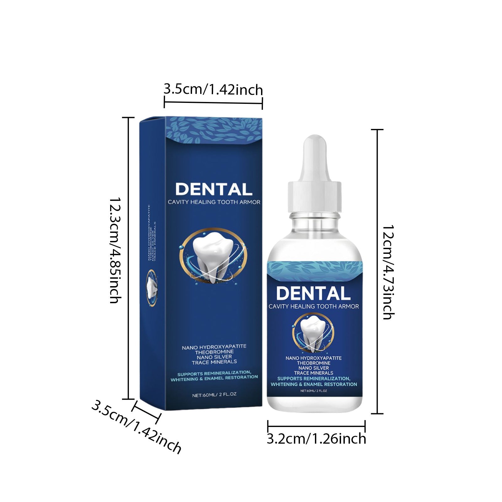 Hydroxyapatite Remineralizing Tooth Armor