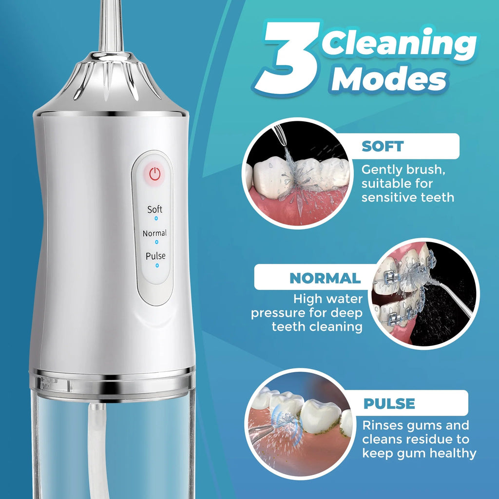 Cordless Oral Irrigator – 4 Tips