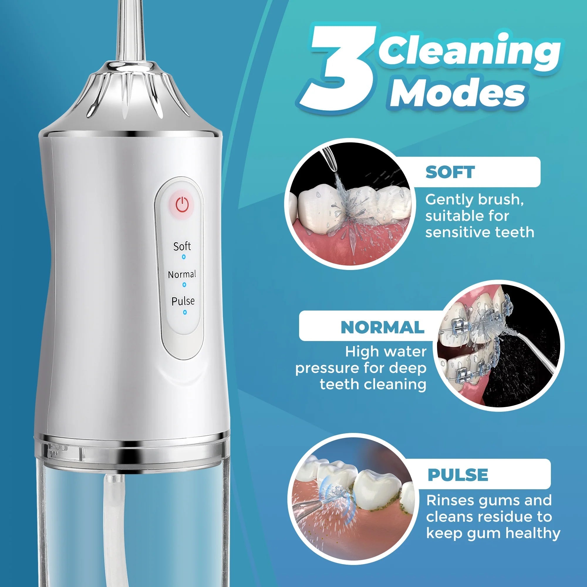 Cordless Oral Irrigator – 4 Tips