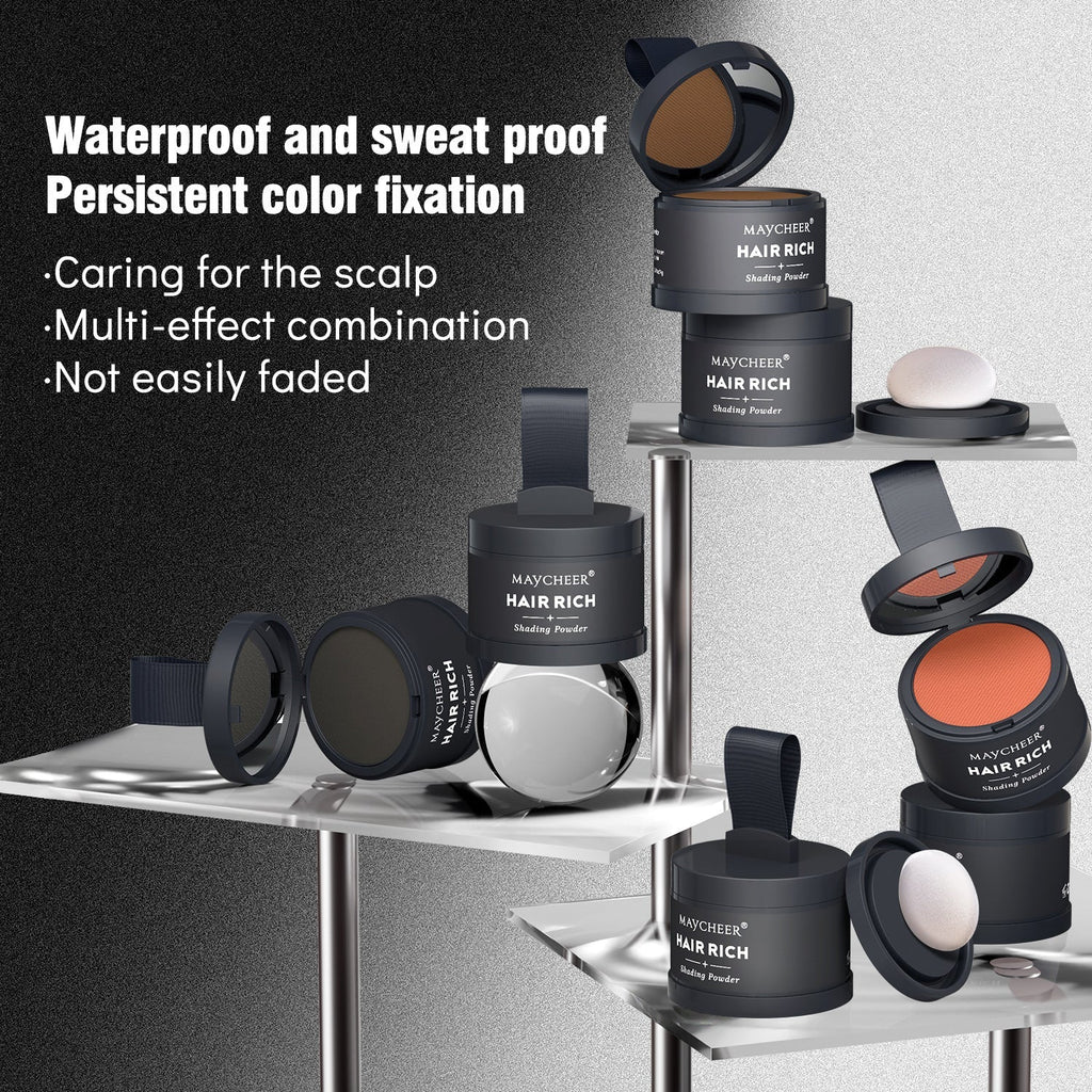 Hairline filler powder, a magical tool for shaping and filling the forehead, waterproof and sweatproof.