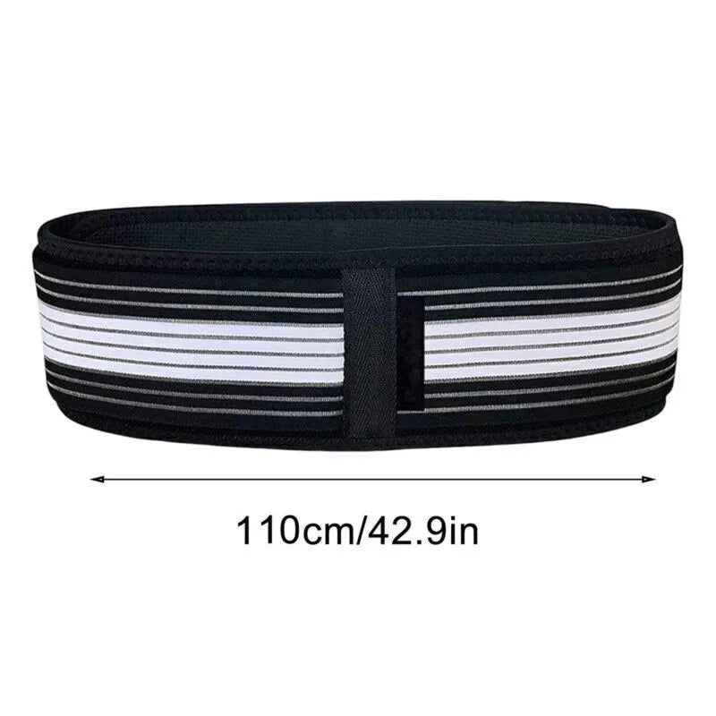 Lumbar support belt for sciatica