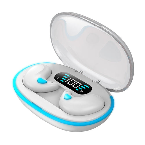 Ailsion Sleep Bluetooth Headset, Ailsion Earbuds For Sleeping, in-Ear Noise Cancelling Earphones