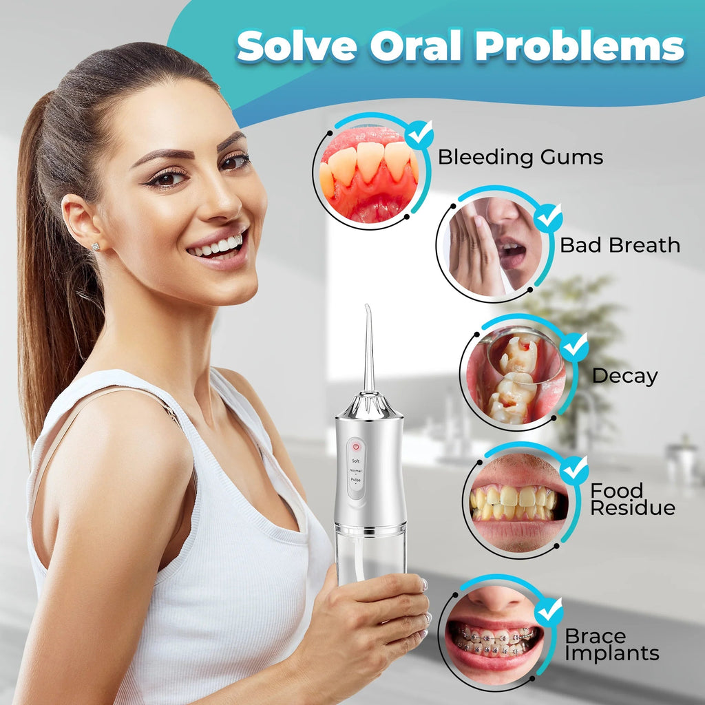 Cordless Oral Irrigator – 4 Tips