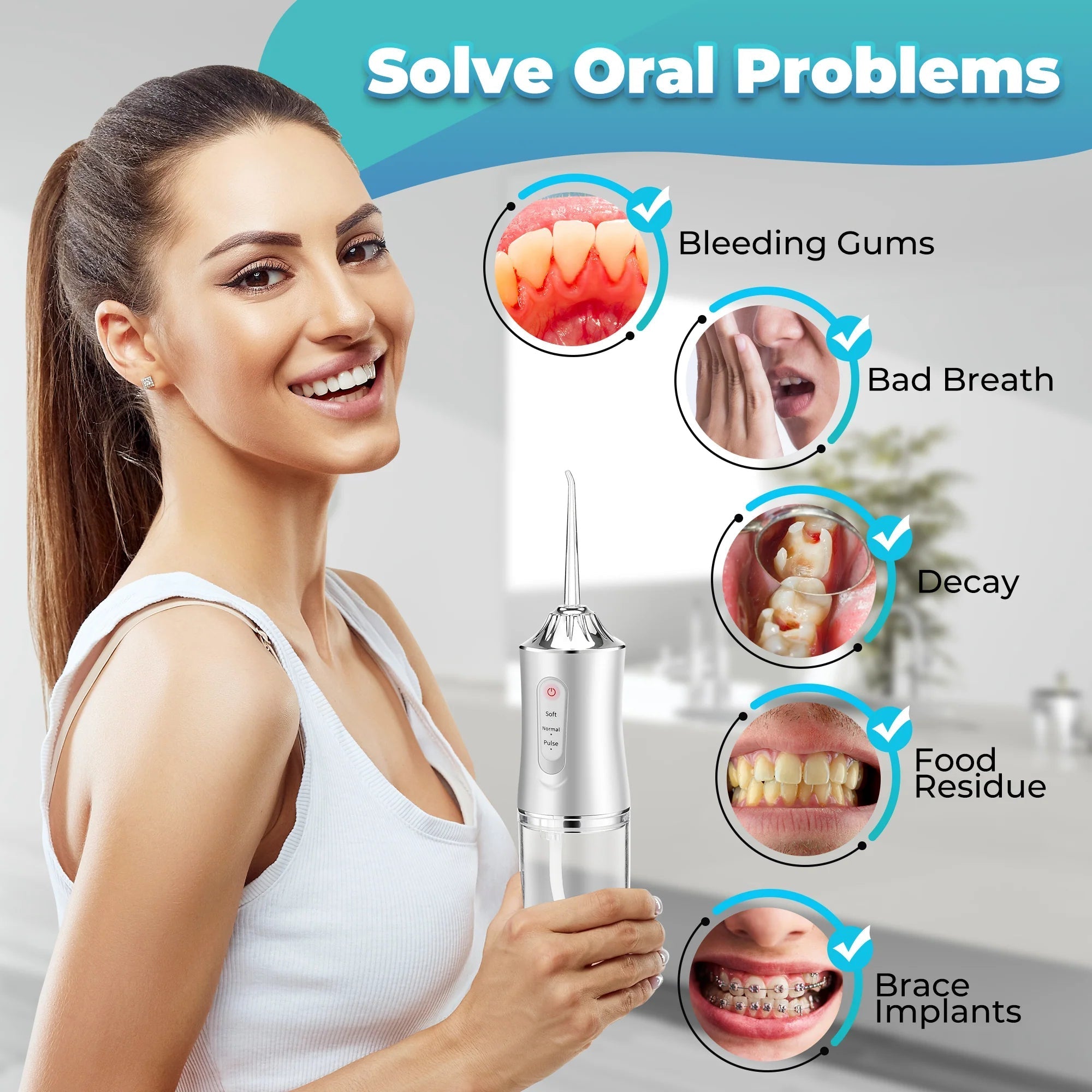 Cordless Oral Irrigator – 4 Tips