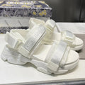 Fashion Elevated Flat Velcro Sport Slippers 1024031126