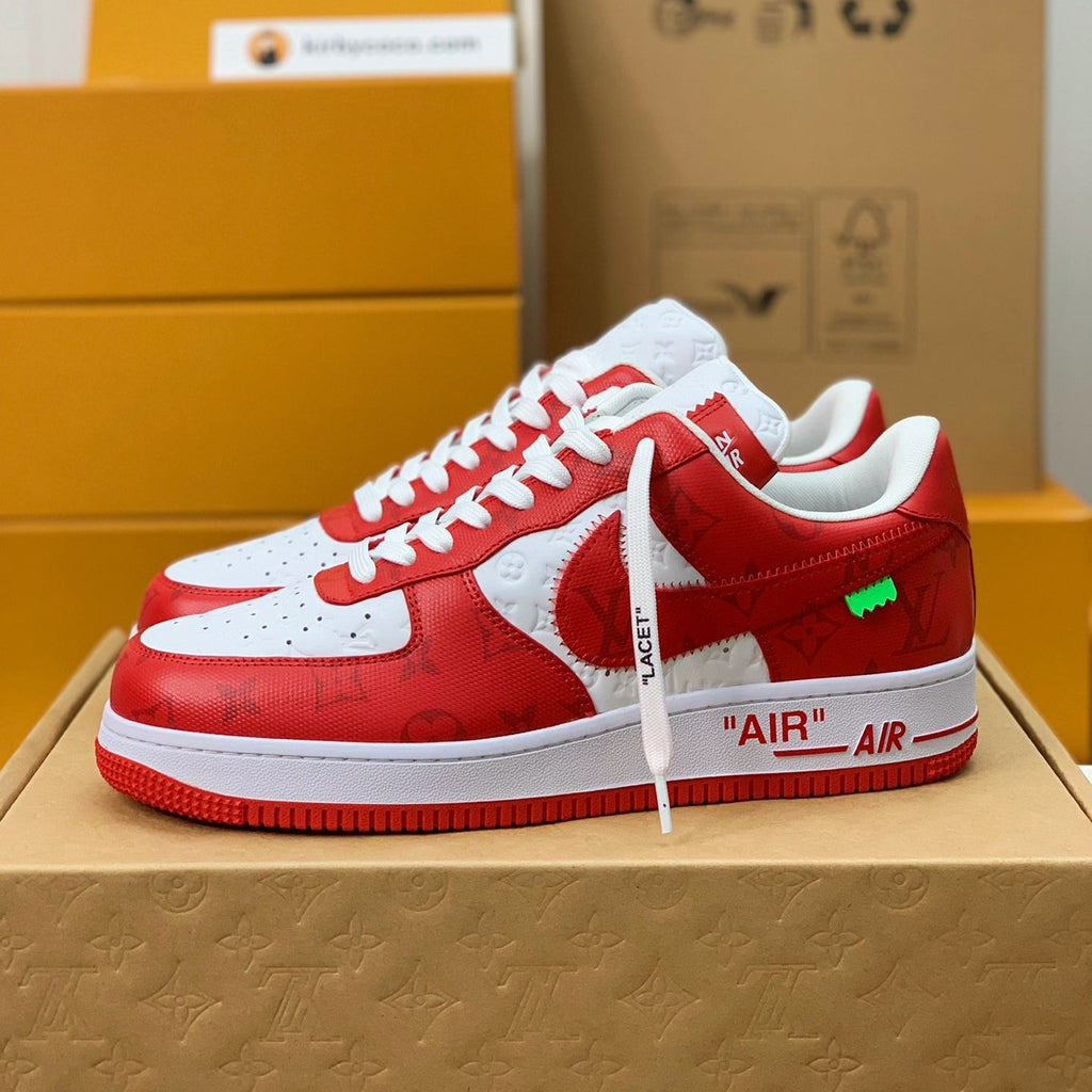 Air Force 1 Low Sneakers Red 1026060809