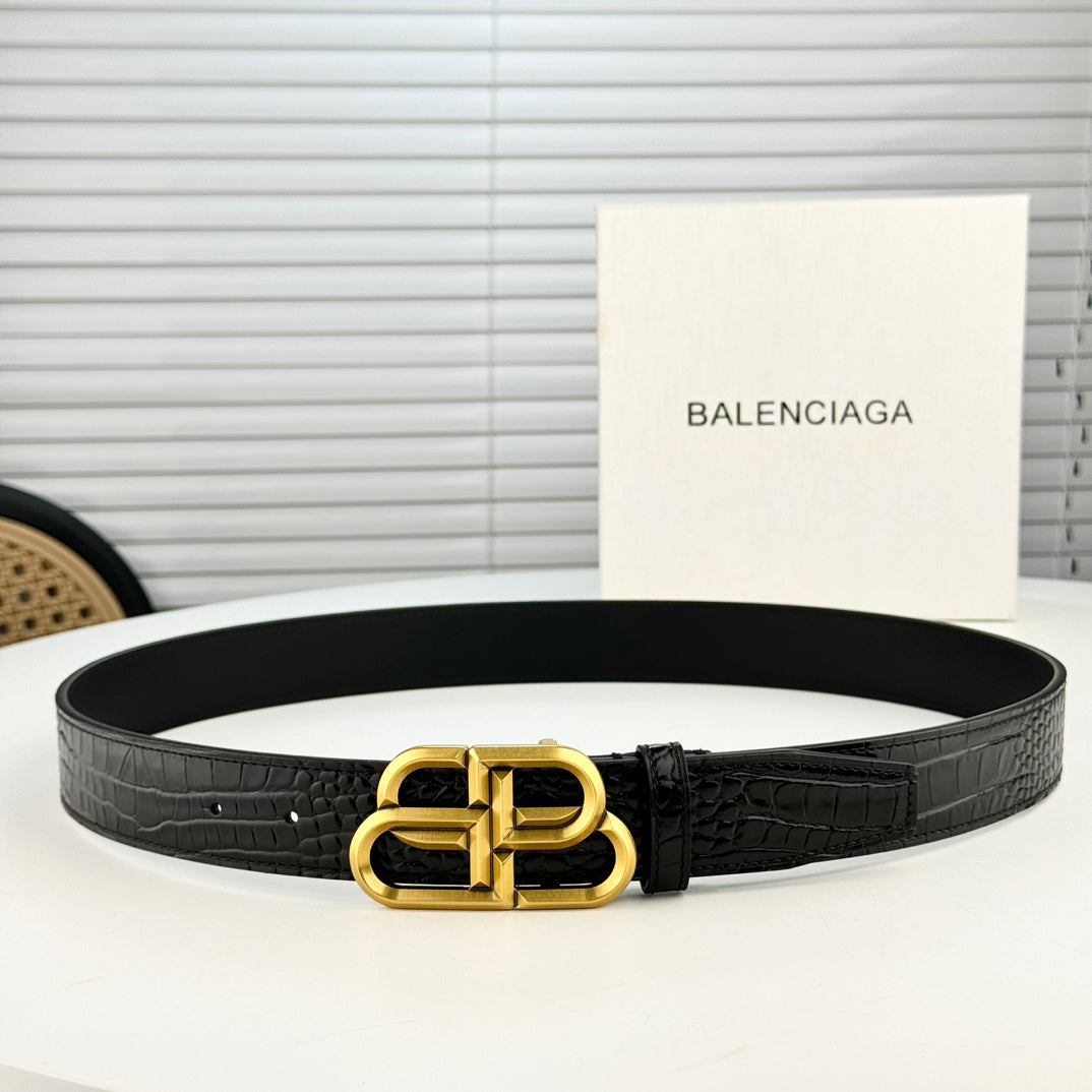 New Crocodile-Print Belt 1026062206