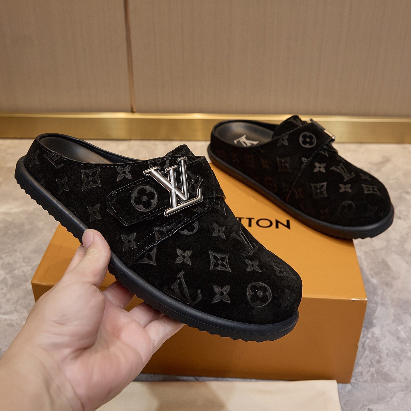 Unisex Suede Leather Sandals 1026062218