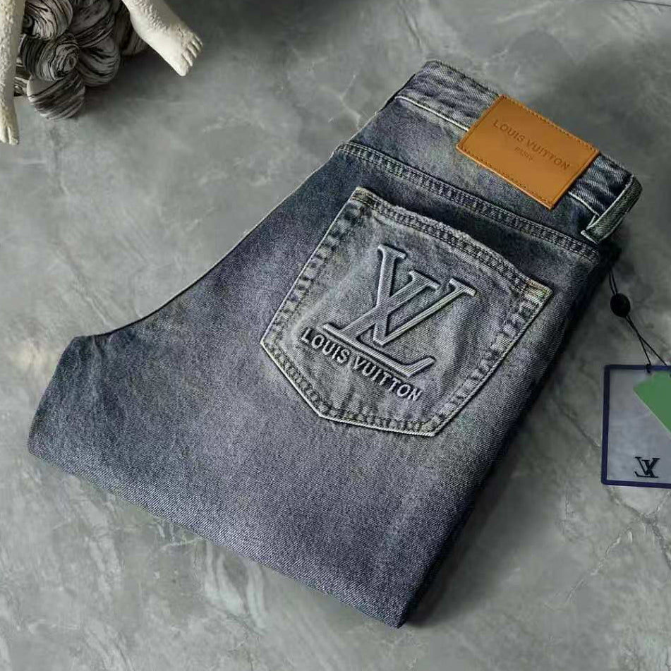 Men's Fashion Slim-Fit Straight-Leg Jeans 1026062904