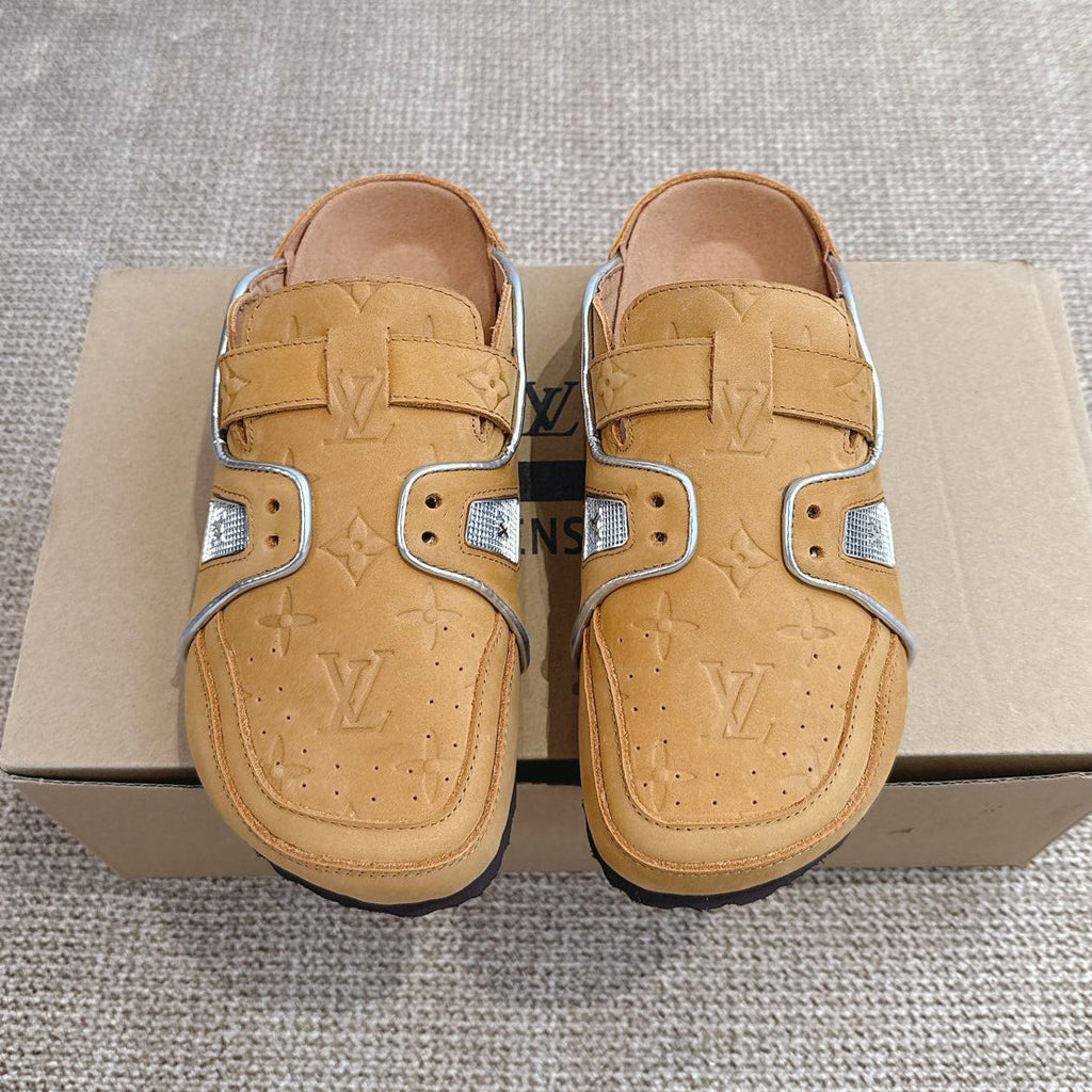 Classic Retro Boken Toe-Covered Sandals 1026062313