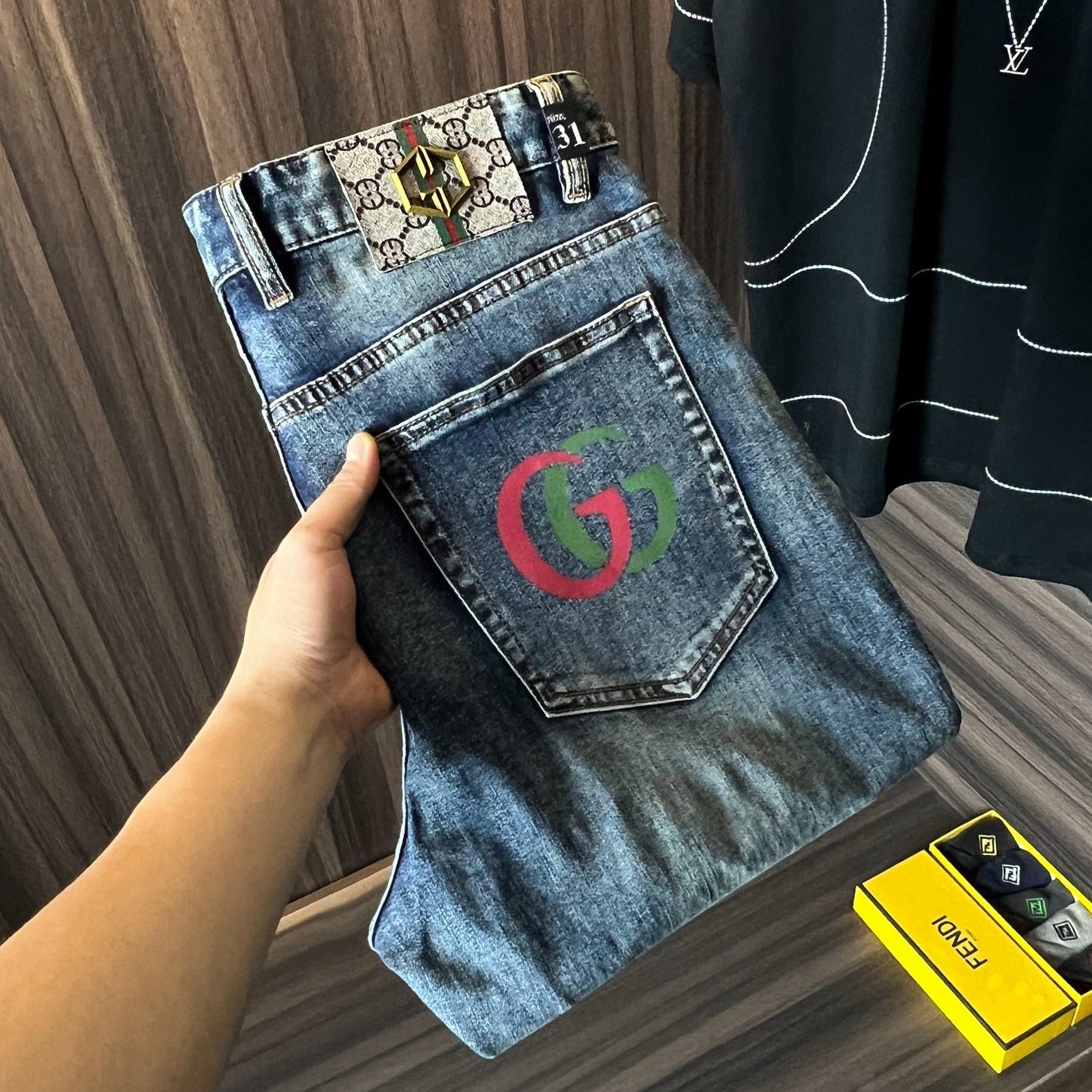 Men's Slim-Fit Straight-Leg Jeans 1026062940