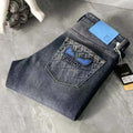 Men's Fashion Slim-Fit Straight-Leg Jeans 1026062907