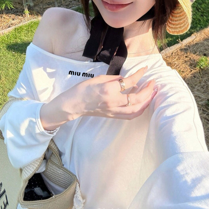 Batwing-sleeve T-shirt 1026042107