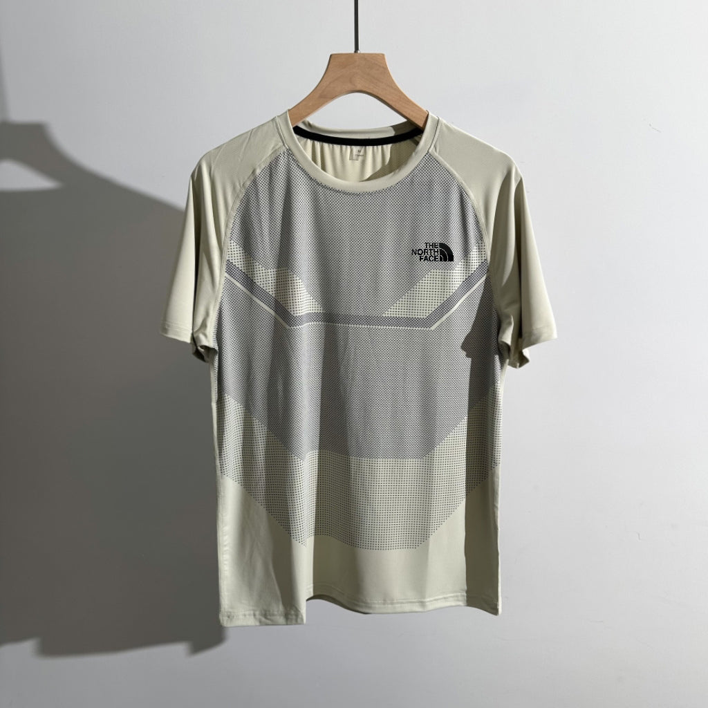 Patchwork Quick-Dry Short-Sleeve Shirt 1026042401