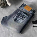 Men's Fashion Slim-Fit Straight-Leg Jeans 1026062902