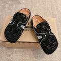 Classic Retro Boken Toe-Covered Sandals 1026062311