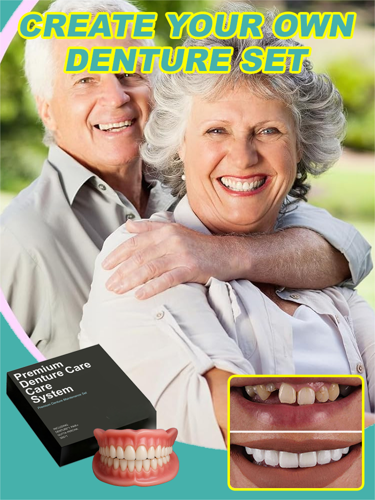 🔥High-quality denture set🔥👍Buy one get one free, 98.9% positive reviews, 99% repurchase rate!👍