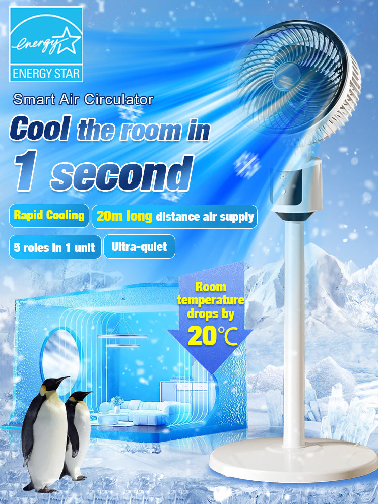 🔥【Ultra-quiet floor-standing energy-saving circulation fan】Limited-time promotion, 50% off.