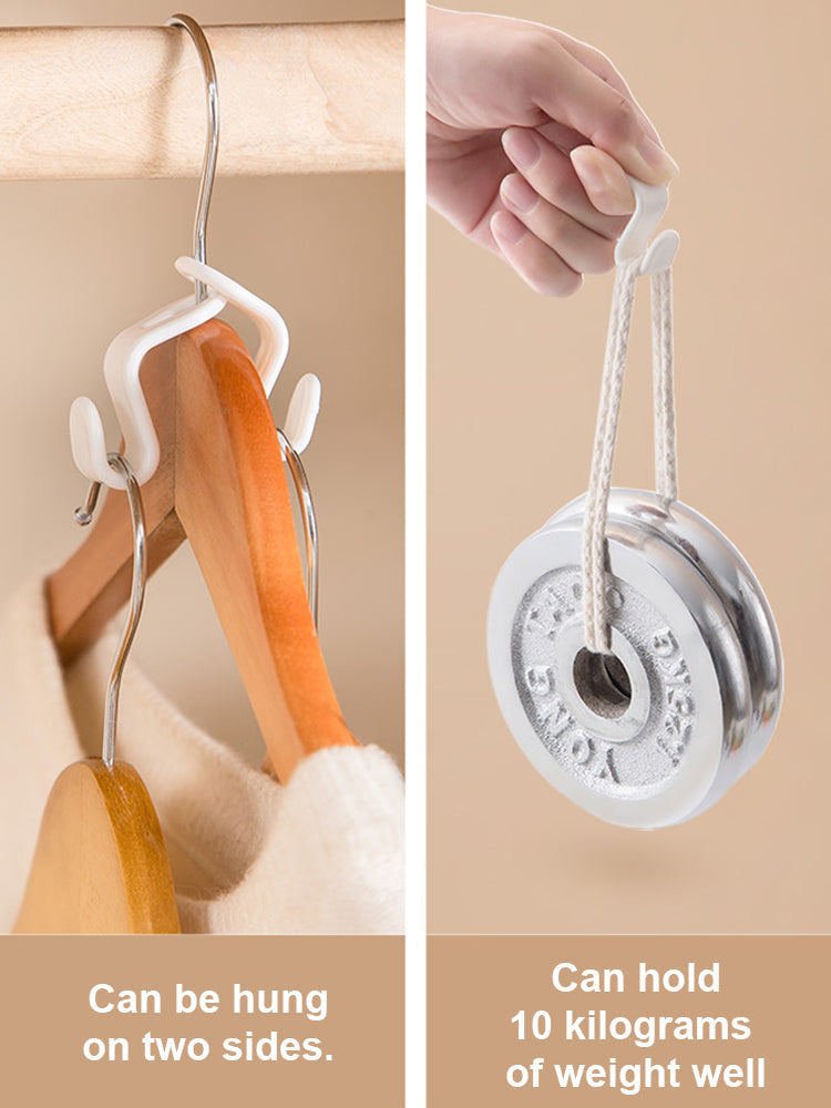 【Space Saving】Hanger Connection Hook