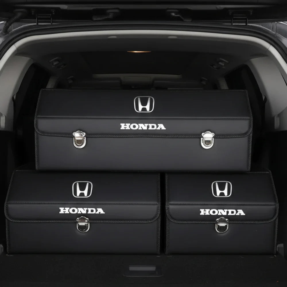 Car trunk storage box