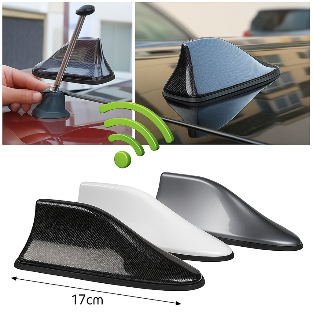 Shark Car Antenna Amplifier – For clear and strong radio reception