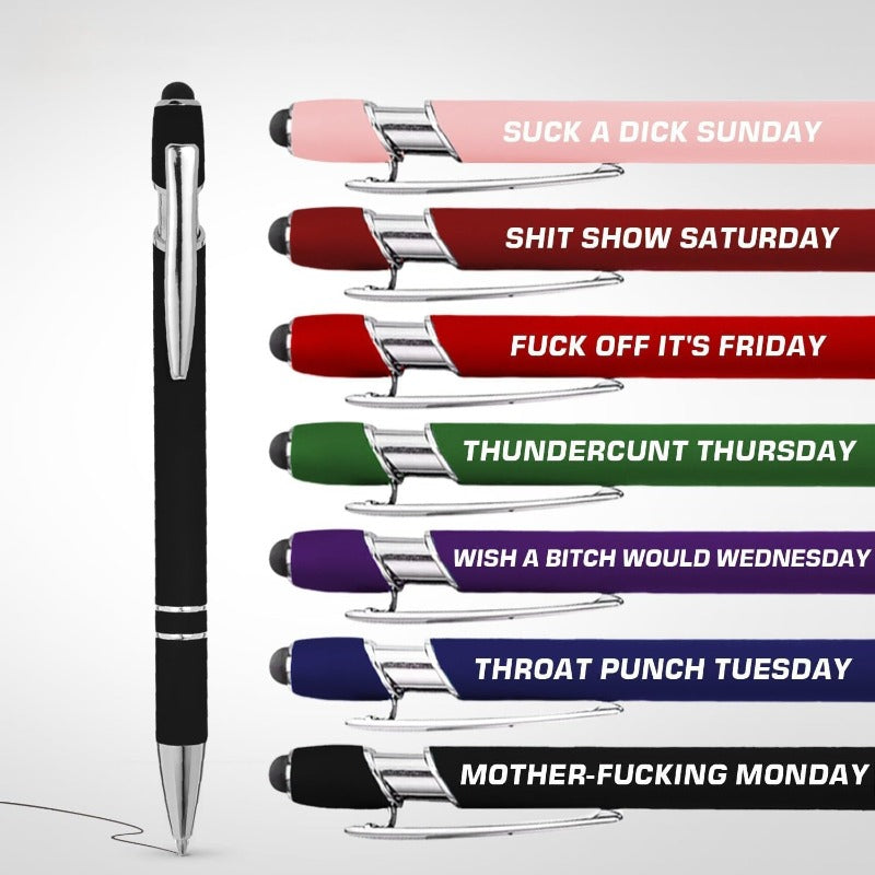 Funny Office Stylus Pen Set