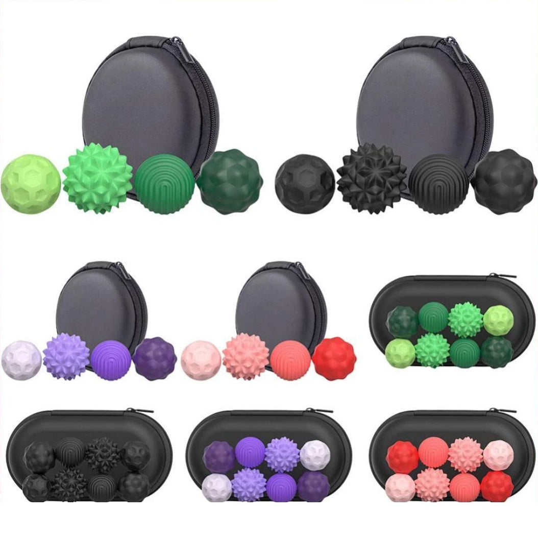 Silicone Magnetic Balls – Sensory Fidget Roller Set