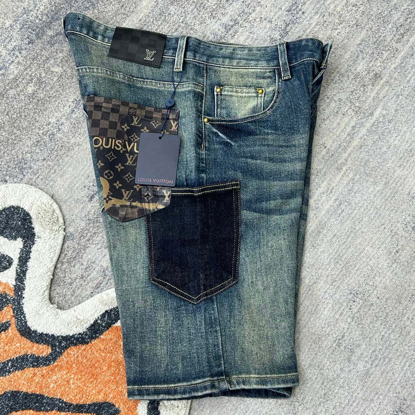 New Men's Denim Shorts 1026062505