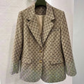 New jacquard rhinestone suit shorts set 1025031420