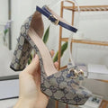 New Ladies Fashion Platform Sandals Chunky Heel High Heels SPDD070501