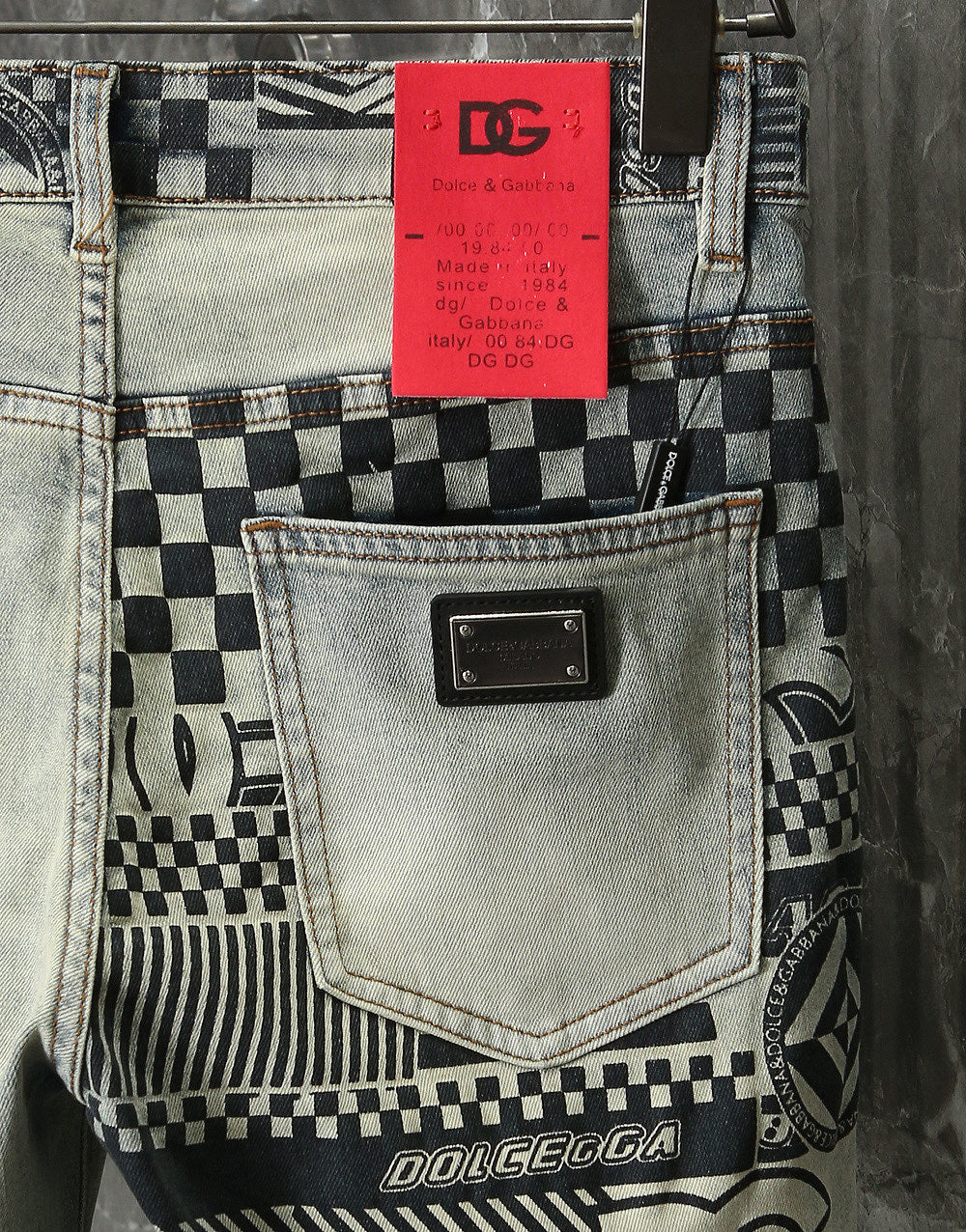 New Classic Printed Jeans for Men 1026062901
