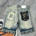 New Men's Denim Shorts 1026062505