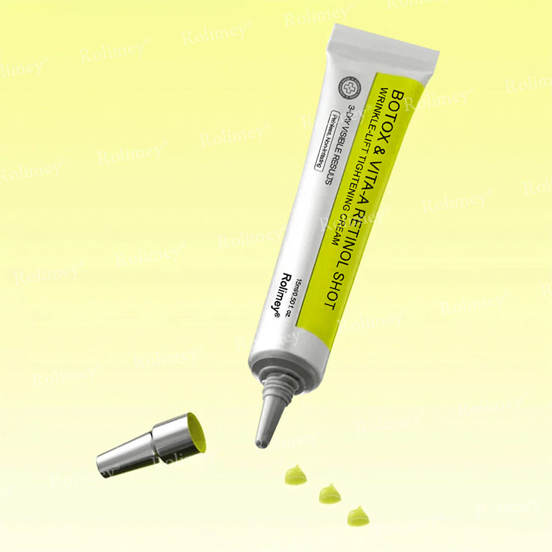 💫👨‍⚕️Made and shipped from the UK 💫Rolimey® Botox & Vita-A Retinol Shot Wrinkle-Lift Tightening cream - Last Day Promotion 70% OFF