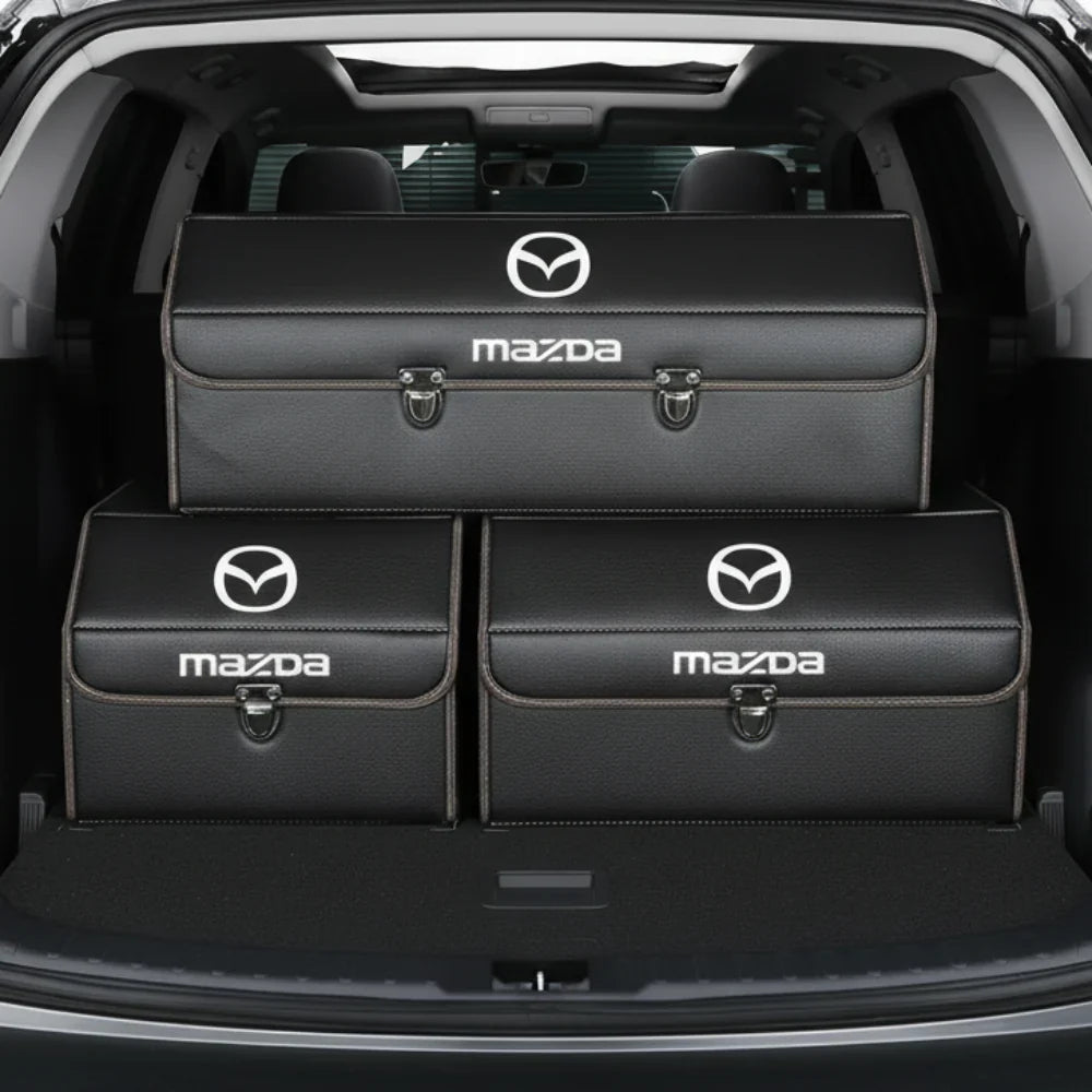 Car trunk storage box