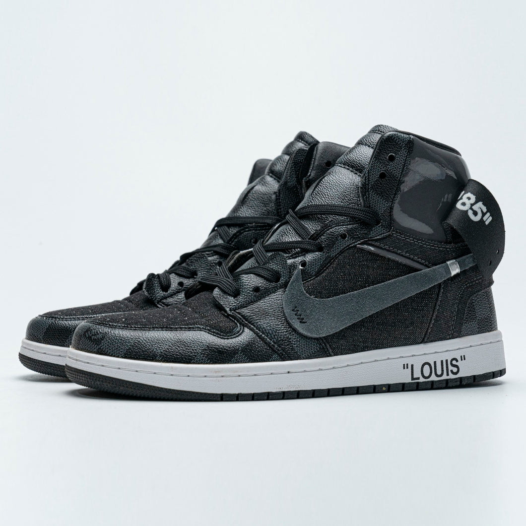 Air Jordan 1 Sneakers Black 1026060814