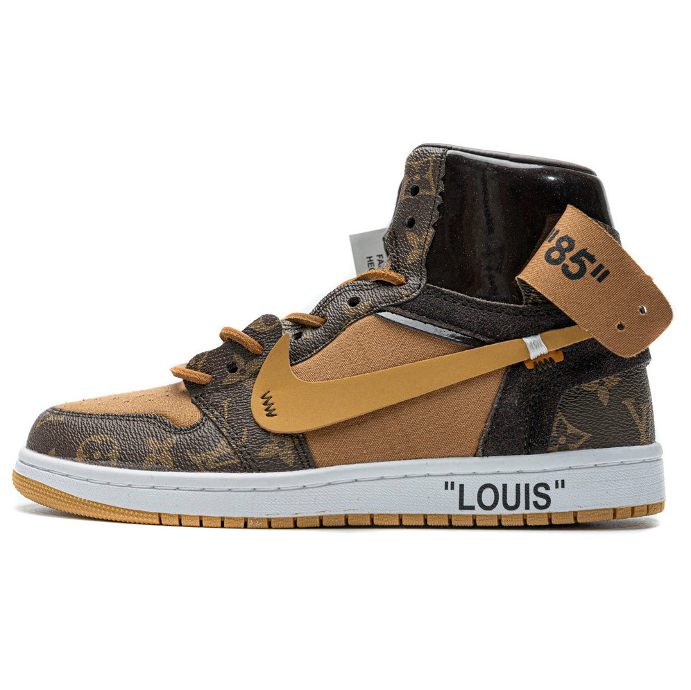 Air Jordan 1 Sneakers Brown 1026060813