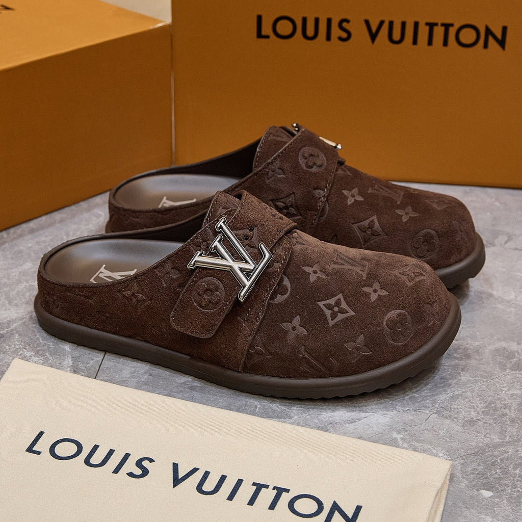Unisex Suede Leather Sandals 1026062217