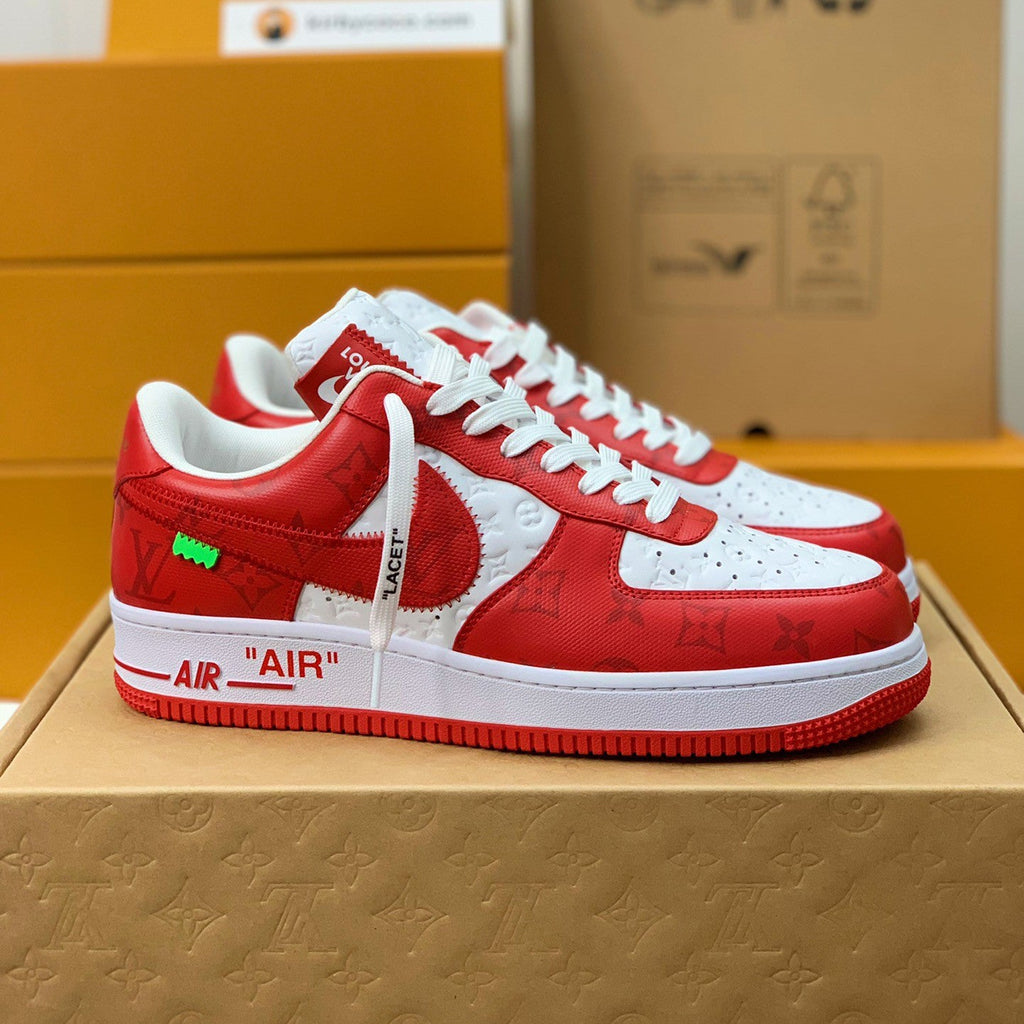 Air Force 1 Low Sneakers Red 1026060809