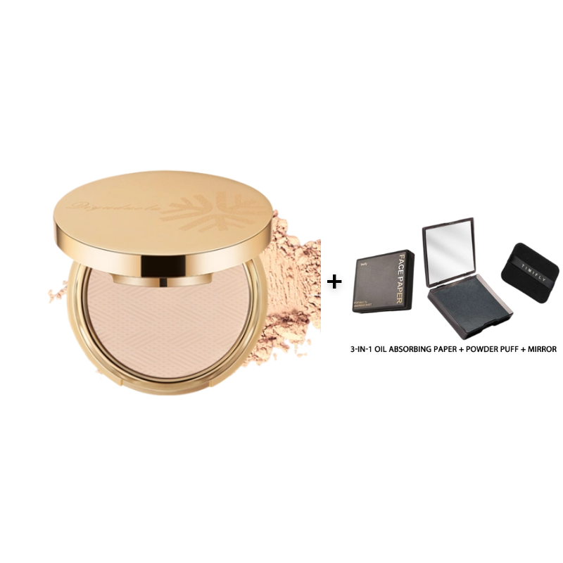Waterproof Setting Matte Powder Compact