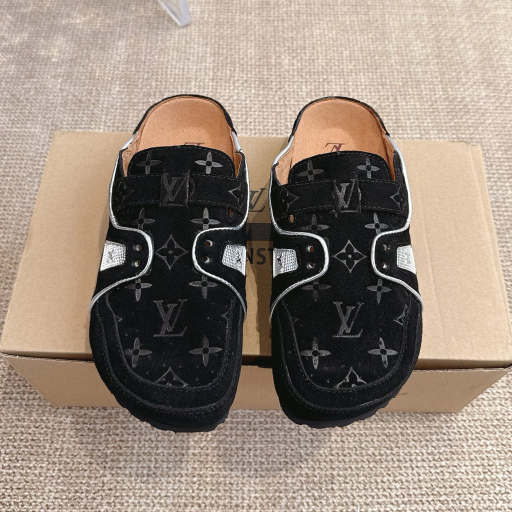 Classic Retro Boken Toe-Covered Sandals 1026062311