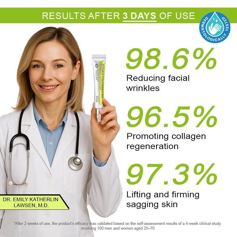 💫👨‍⚕️Made and shipped from the UK 💫Rolimey® Botox & Vita-A Retinol Shot Wrinkle-Lift Tightening cream - Last Day Promotion 70% OFF