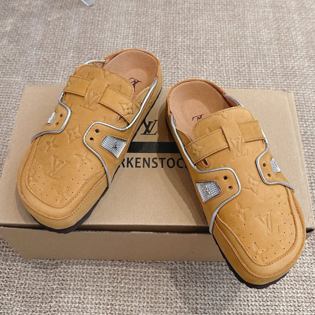 Classic Retro Boken Toe-Covered Sandals 1026062313