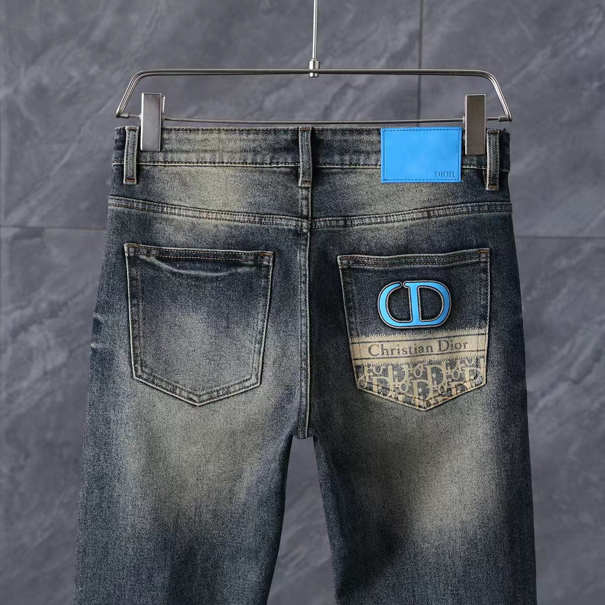 Men's Fashion Slim-Fit Straight-Leg Jeans 1026062906
