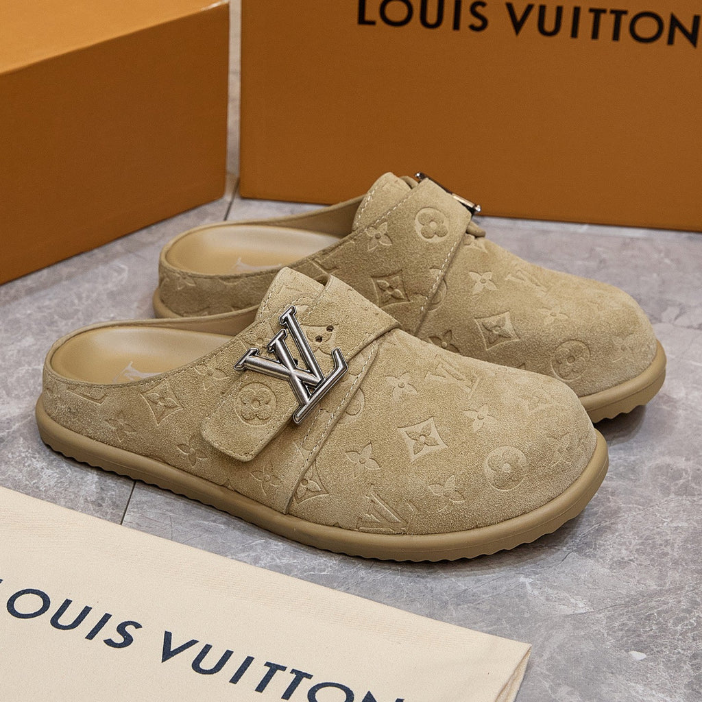 Unisex Suede Leather Sandals 1026062216