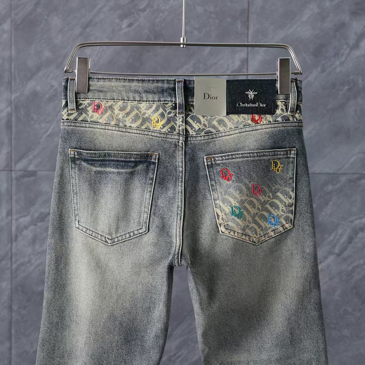 Men's Fashion Slim-Fit Straight-Leg Jeans 1026062909