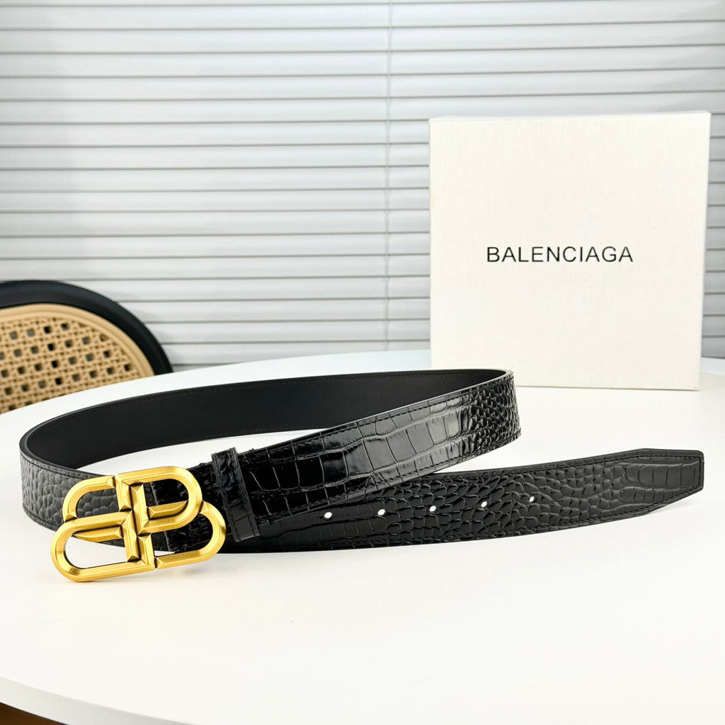 New Crocodile-Print Belt 1026062206