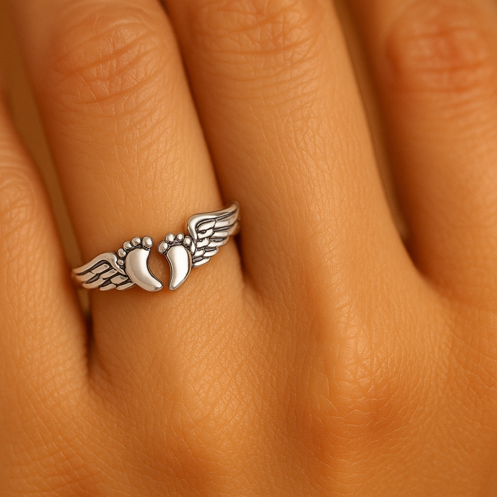 Baby Angel Ring'Mommy of an Angel'
