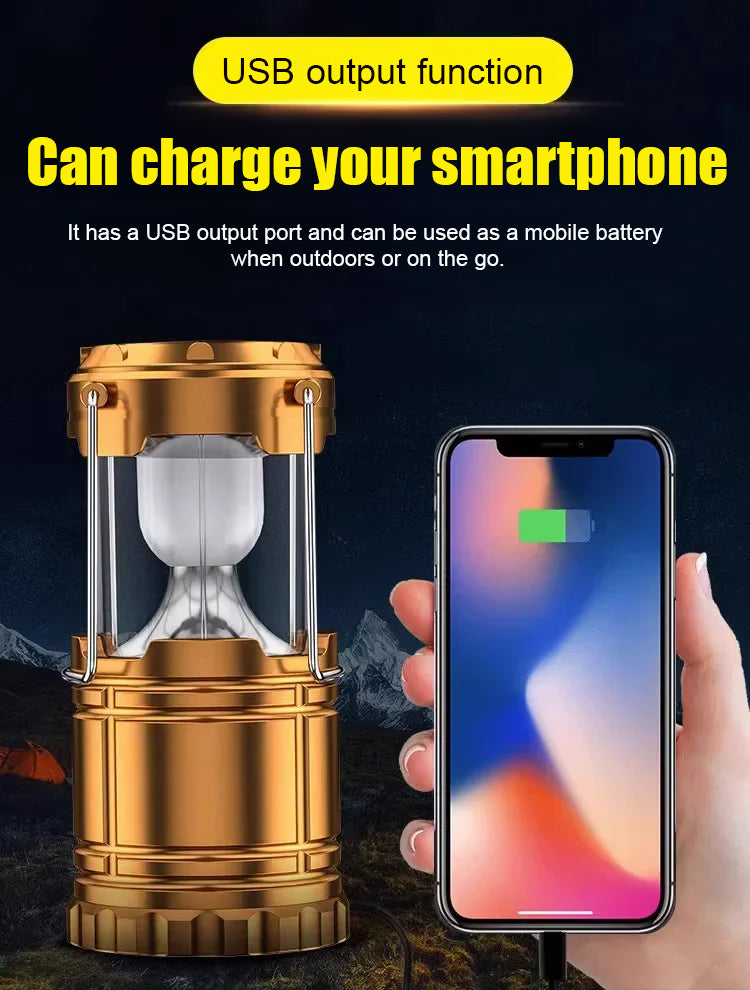 Waterproof Multifunctional Solar Light. Never runs out of power. Lasts three times longer than traditional solar lights, with a battery life of up to 1810 hours.